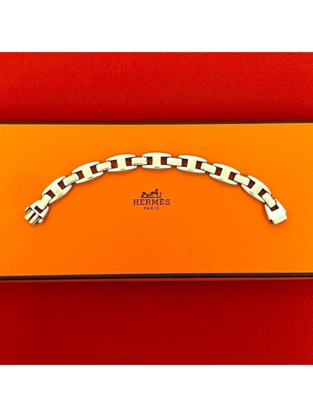 Hermes Cassiopeia Silver 925 Bracelet Bangle Accessories Small Items